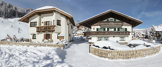 Die Villa Evelin im Winter